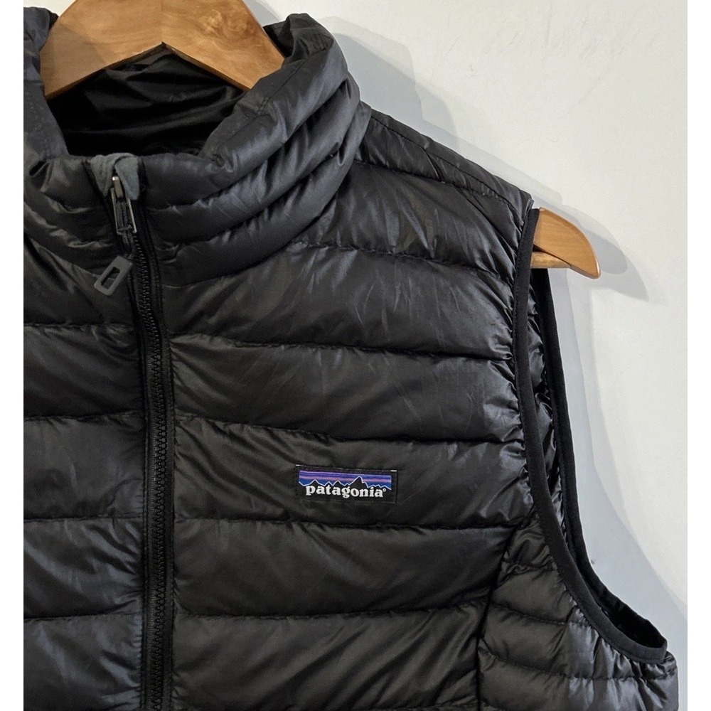 Women's Patagonia Down Sweater Vest Quilted Full Zip Sz XL 800 DOWN 84628 - Picture 4 of 14